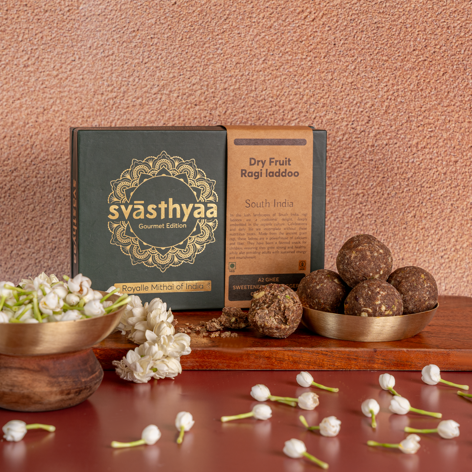 Dry Fruit Ragi Laddoo | Gourmet Edition