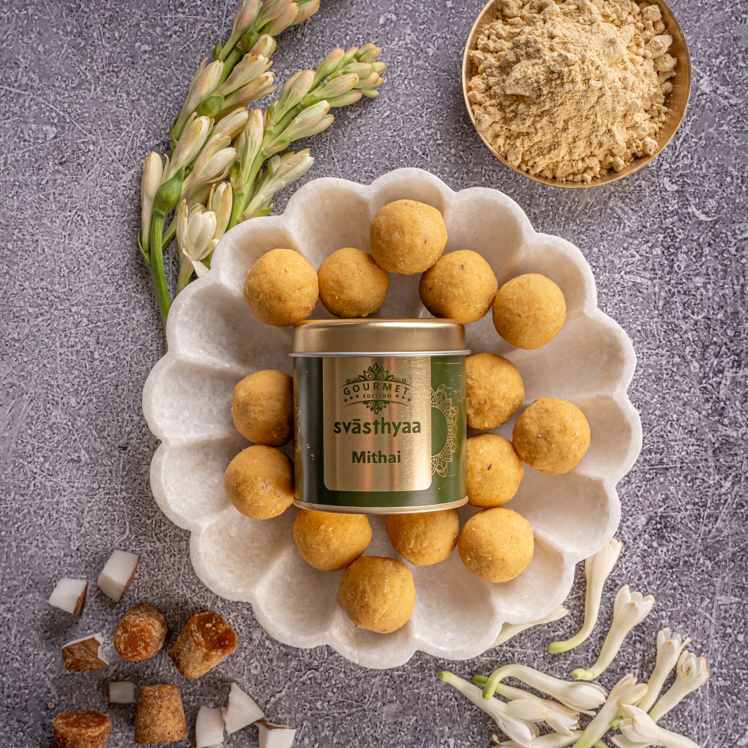 Sattu Coconut Bites I Festive Collection I Gourmet Edition