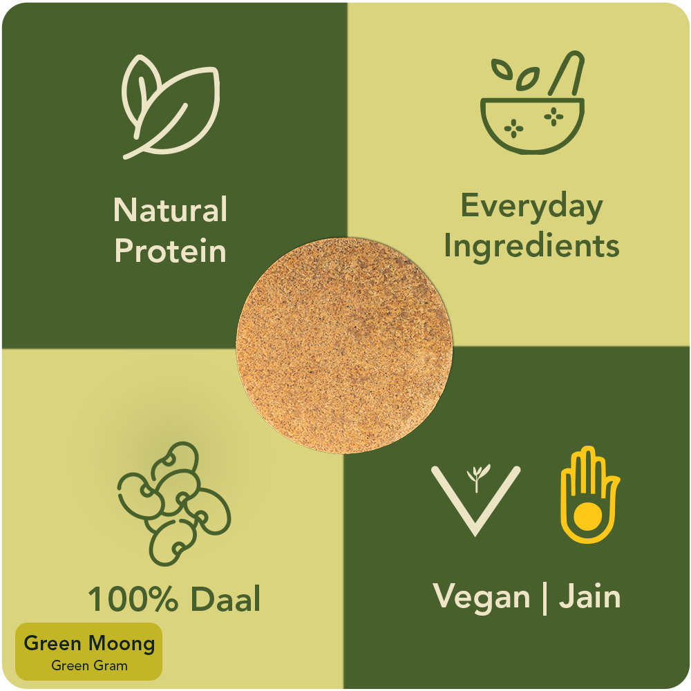 Green Moong | High Protein Khakhra | 210gm