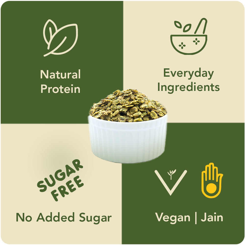 High Protein Moong Jor | Namkeen