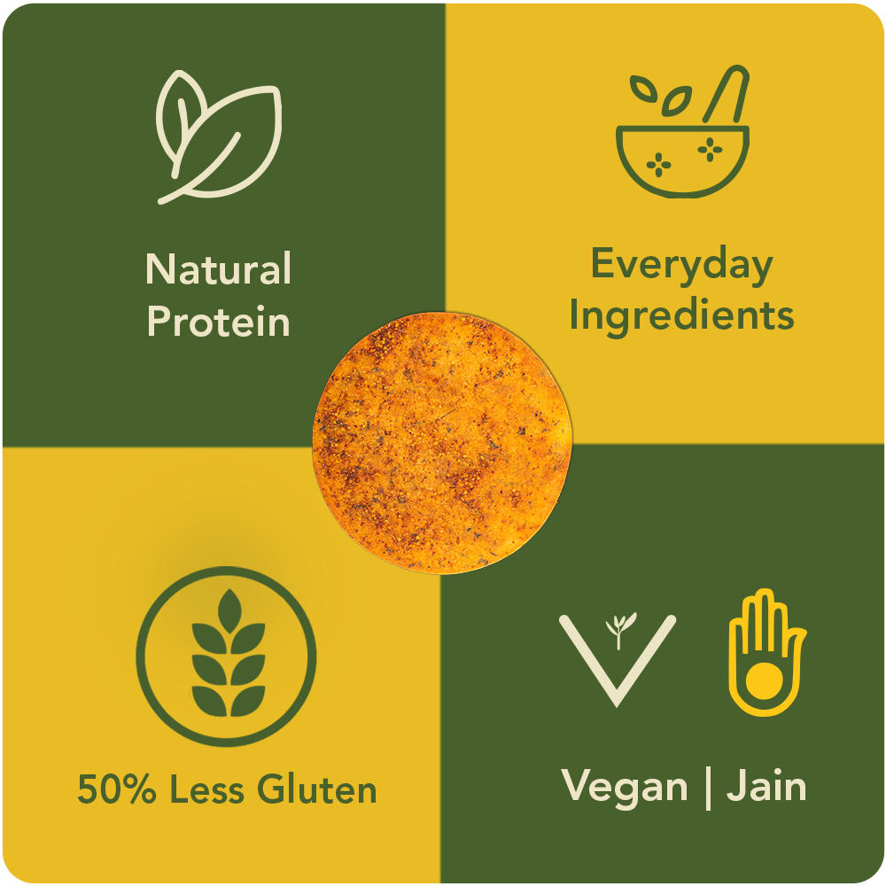 Achari Methi I Khapli Wheat Khakhra | 210gm
