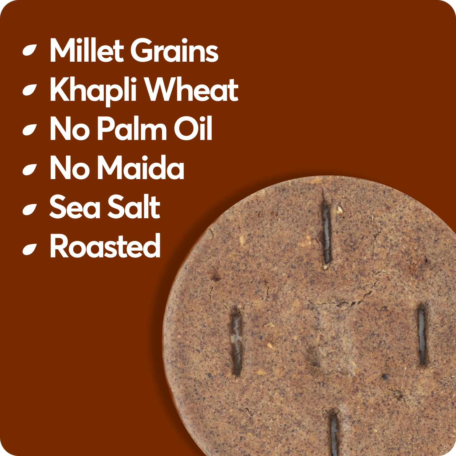 Ragi Jaggery Biscuit | Millet | unBiscuit