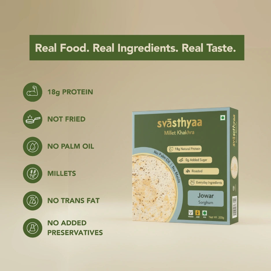Jowar I Millet Khakhra | 210gm