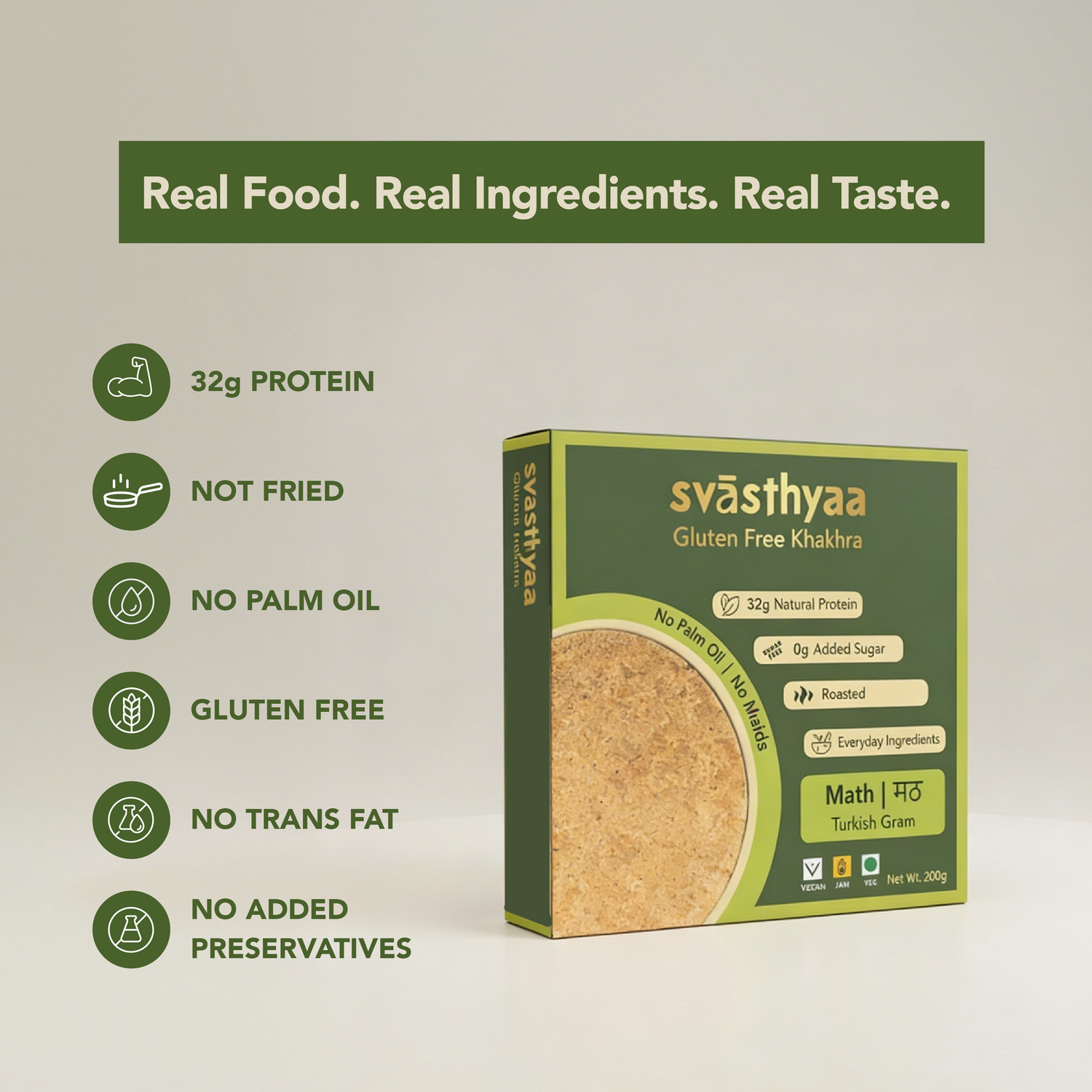 Math | High Protein Khakhra | 200 gm