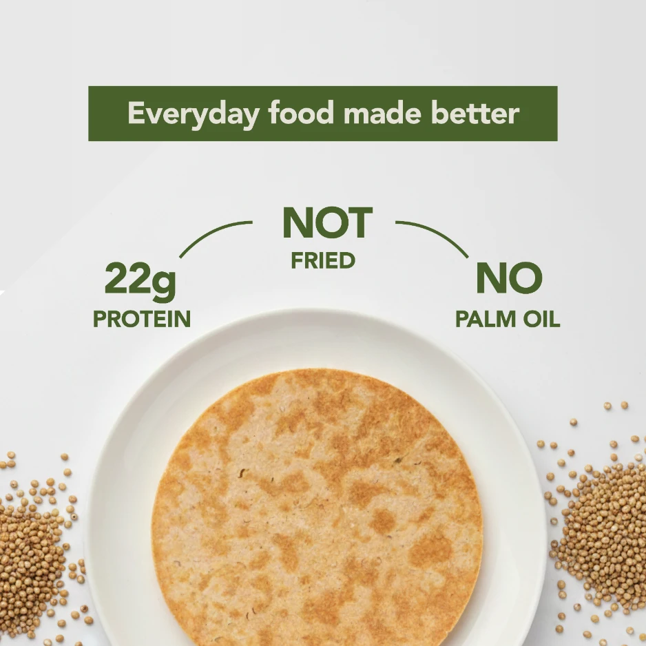 Jowar and Bajra | Millet Khakhra | 210gm