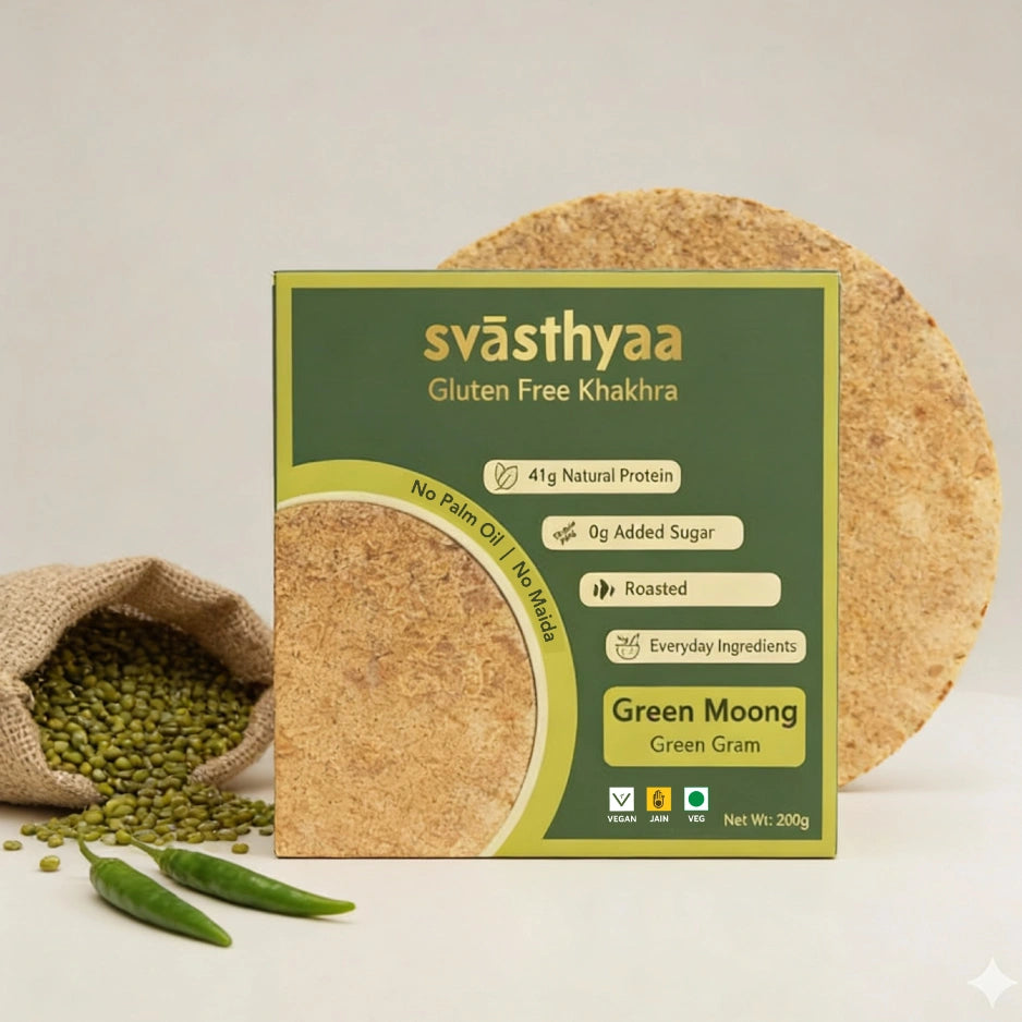 Green Moong | High Protein Khakhra | 210gm