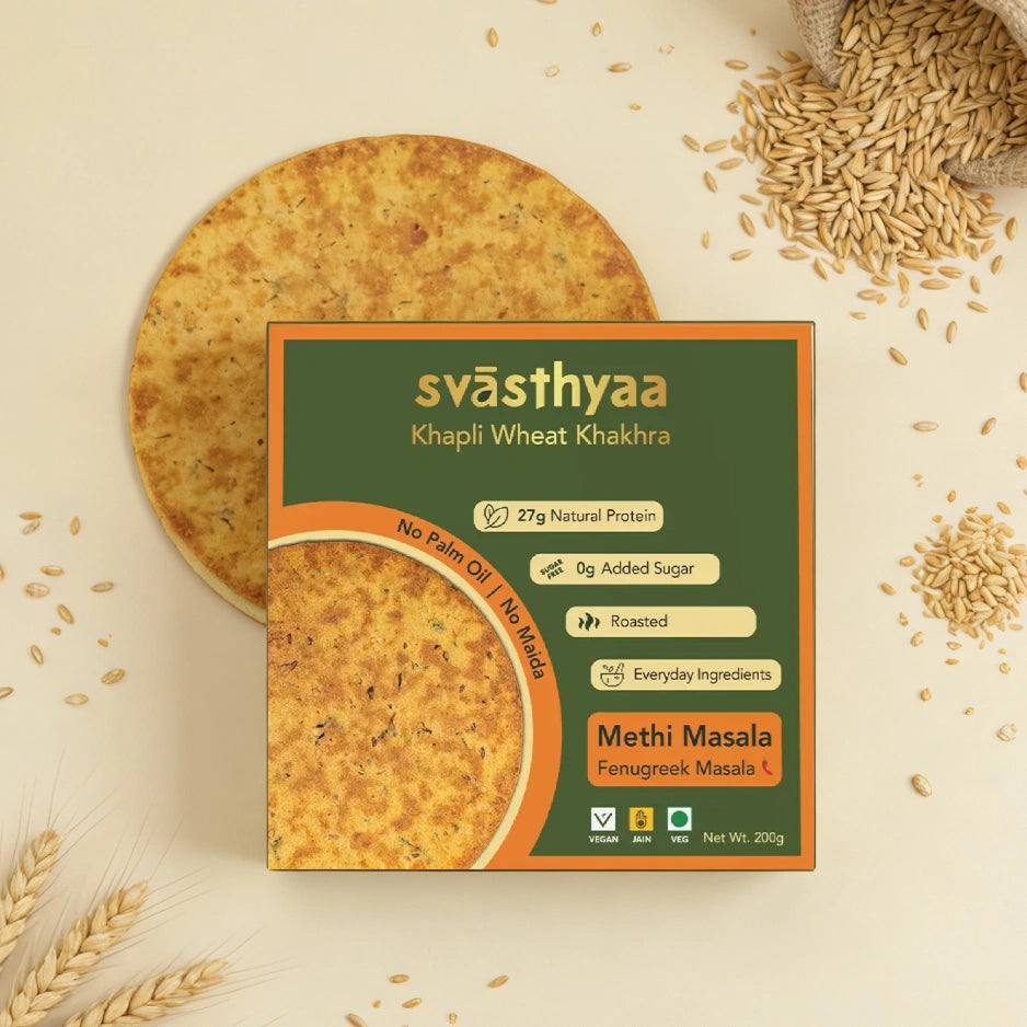 Methi Masala I Khapli Wheat Khakhra | 210 gm