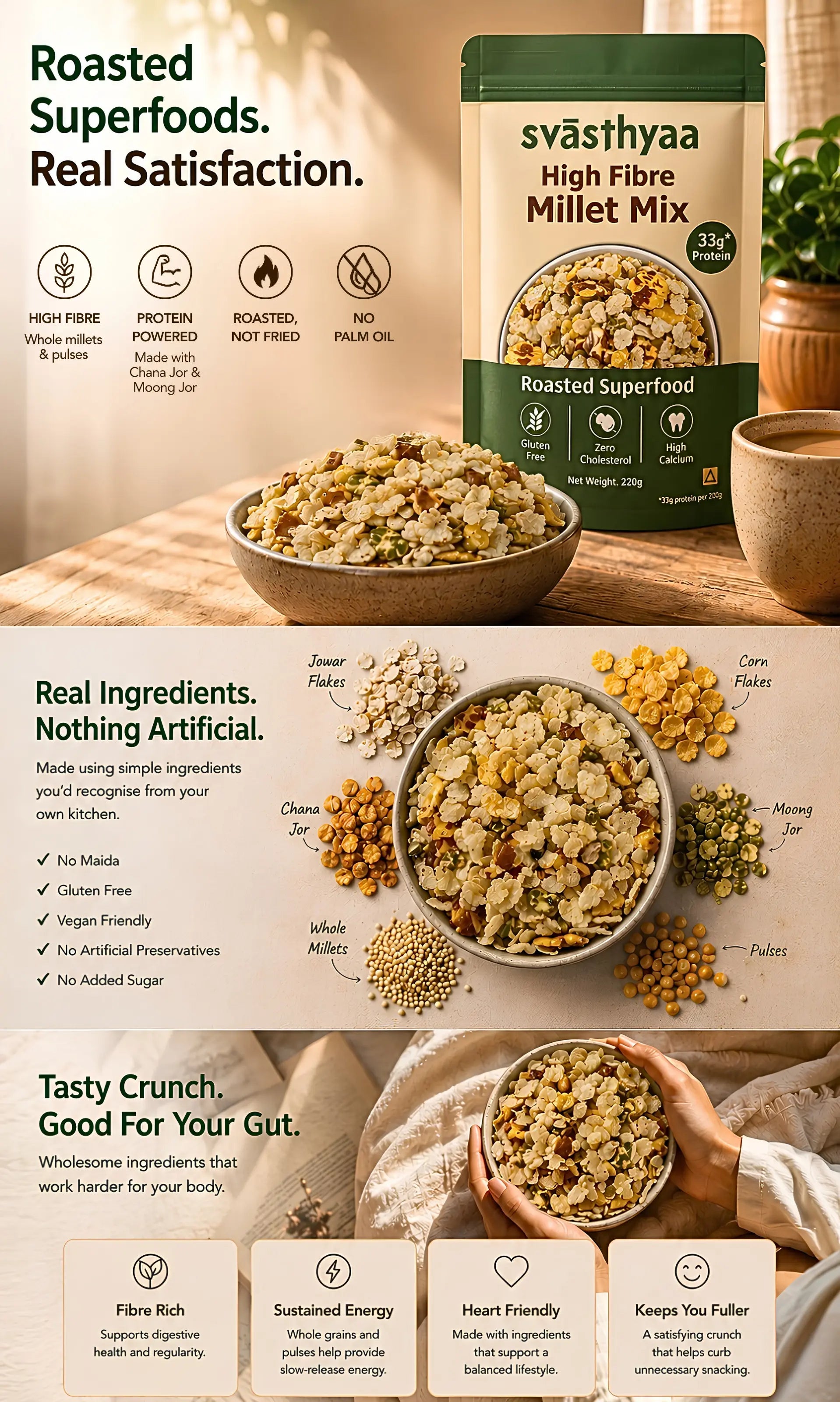 High Fibre Millet Mix | Namkeen