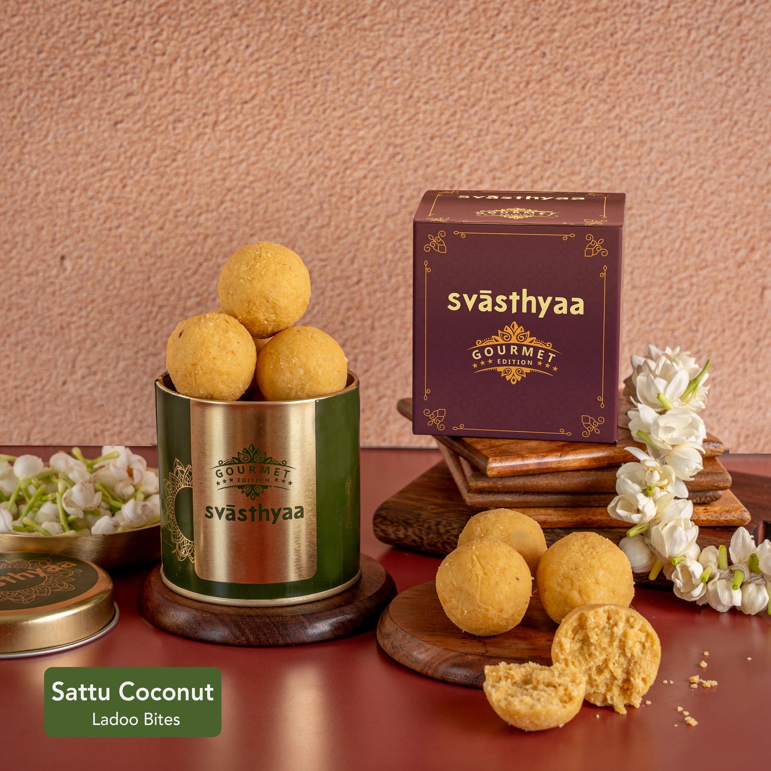 Sattu Coconut Bites I Festive Collection I Gourmet Edition