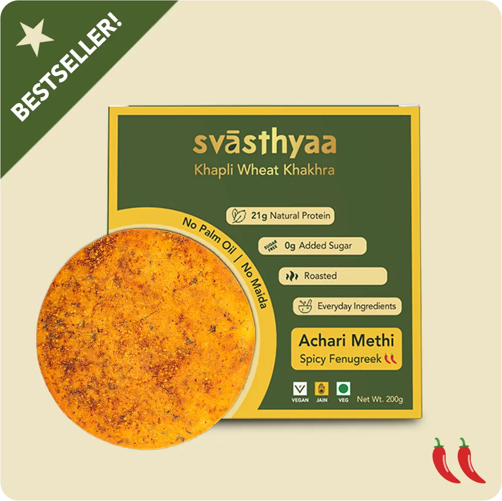 Achari Methi I Khapli Wheat Khakhra