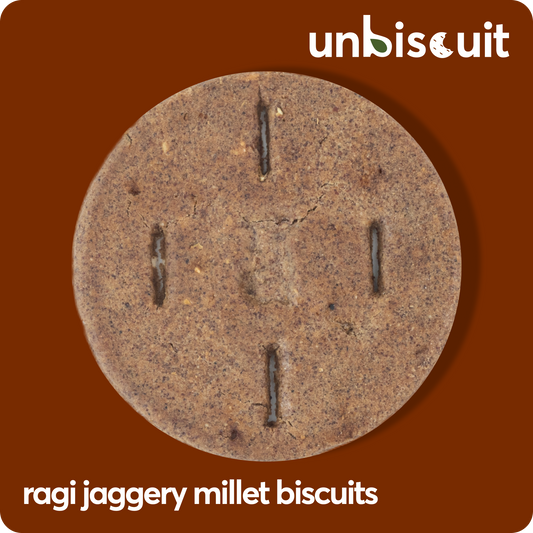 Ragi Jaggery Biscuit | Millet | unBiscuit
