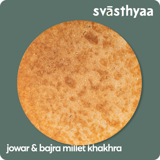 Jowar and Bajra | Millet Khakhra | Svasthyaa