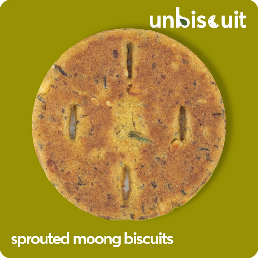 Sprouted Moong Biscuit | unBiscuit